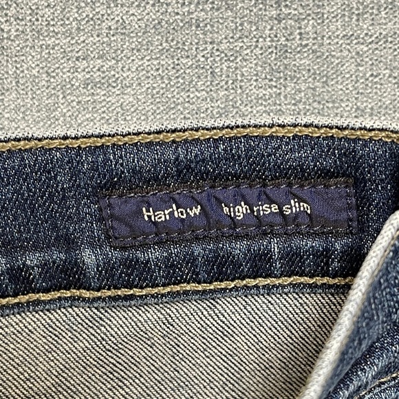 Citizens of Humanity Harlow Jeans Womens 27x30 Blue Denim High Rise Slim Fit - Picture 12 of 16